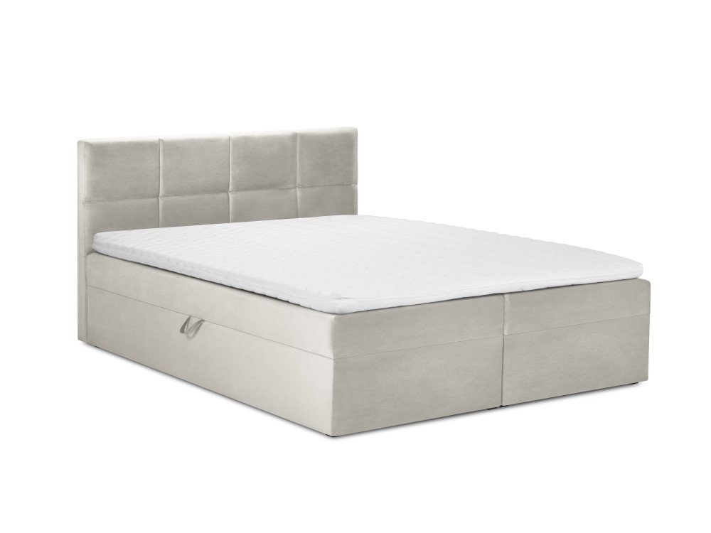 Mazzini-sofas.com: Mimicry - boxspring bed set: headboard + box springs/mattress + mattress topper
