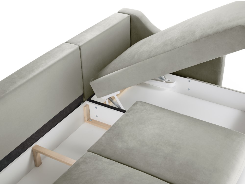 Mazzini-sofas.com canapé d'angle réversible convertible avec coffre de rangement 4 places