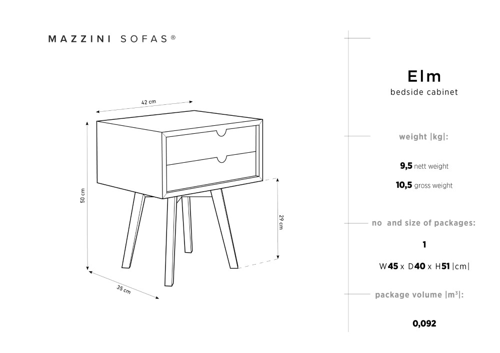 Mazzini-sofas.com table de nuit