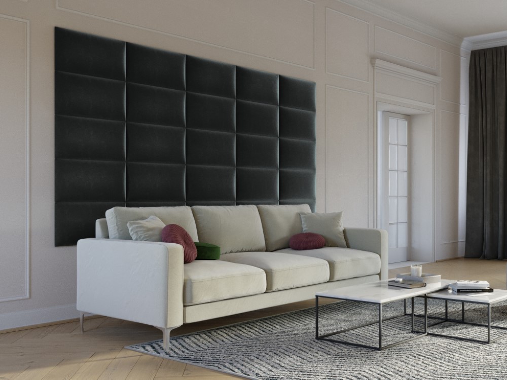 Mazzini-sofas.com: Lys - ensemble de 3 panneaux muraux rembourrés